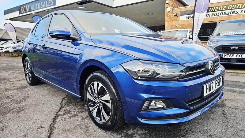Blue Used 2021 VW Polo Match Hatchback | £15,995 (Fair price) - Image 1/4
