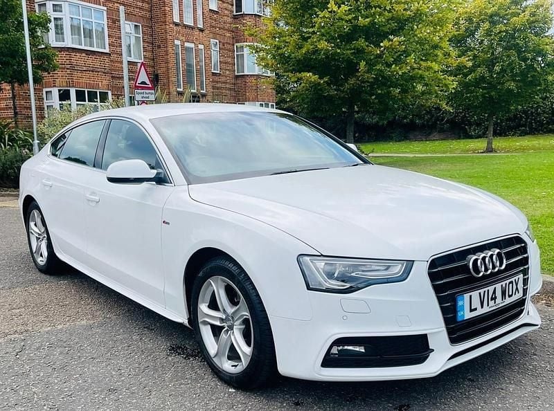 White Used 2014 Audi A5 S-Line Coupe | £7,150 (Super price) - Image 1/4