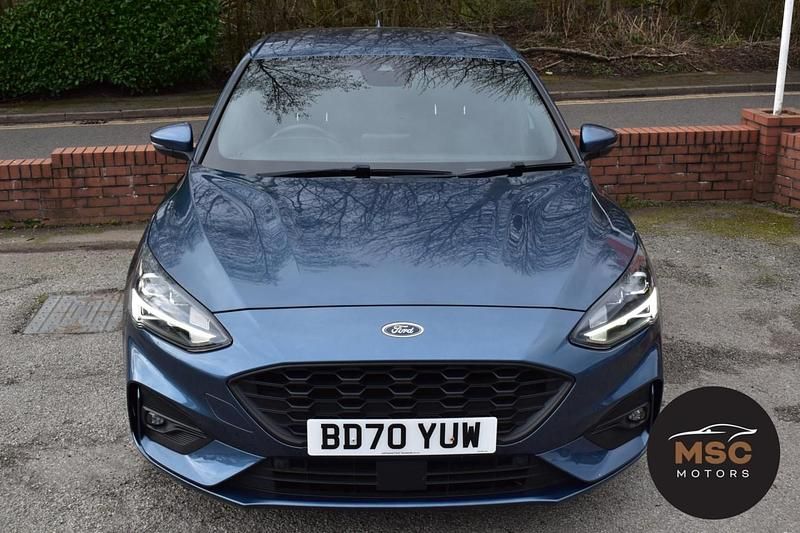 Used Ford Focus ST-Line X 2020 Blue Hatchback