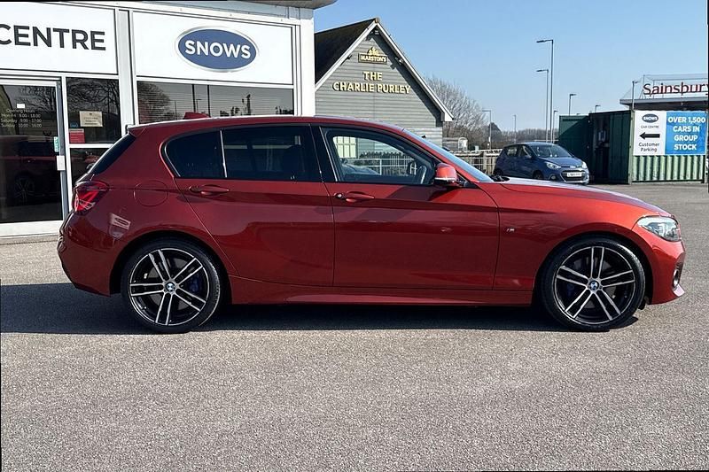 Used BMW 118 M Sport 136 HP (100 kW) 2019 Orange Hatchback