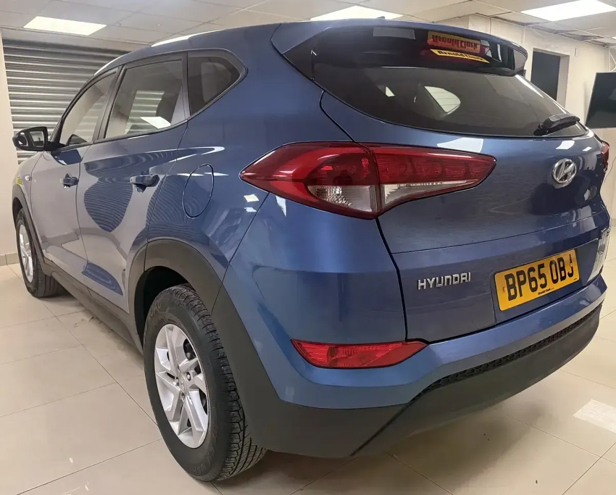 Used Hyundai Tucson 116 HP (85 kW) 2016 Blue SUV