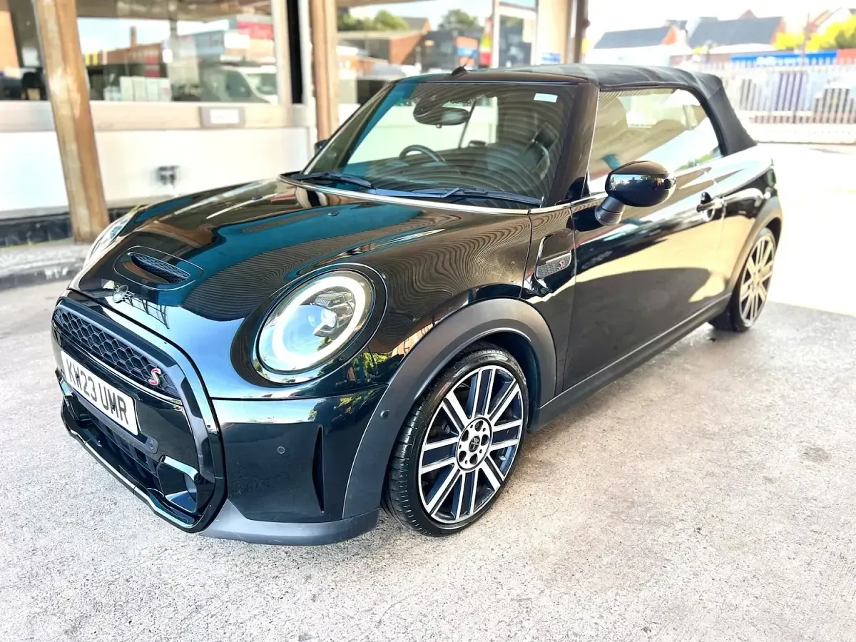 Used Mini Cooper S Cabriolet Exclusive 2023 Black Cabriolet