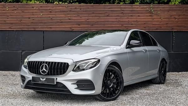 Silver Used 2019 Mercedes E400 AMG line Sedan | £24,490 (Fair price) - Image 1/4