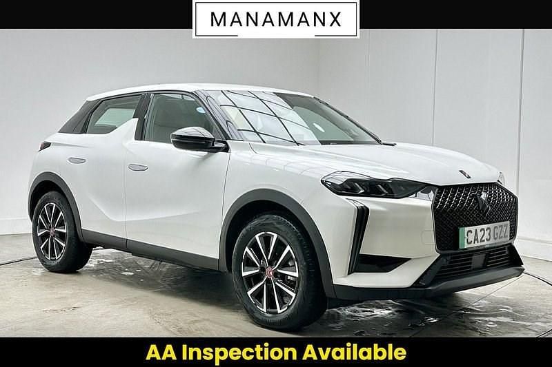 Used DS Automobiles DS3 Crossback E-Tense Performance 100 kW (136 HP) 2023 Bianca white SUV