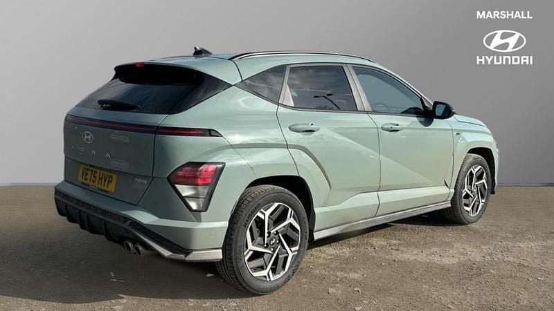 New Hyundai Kona N Line 138 HP (101 kW) 2026 Merage green SUV