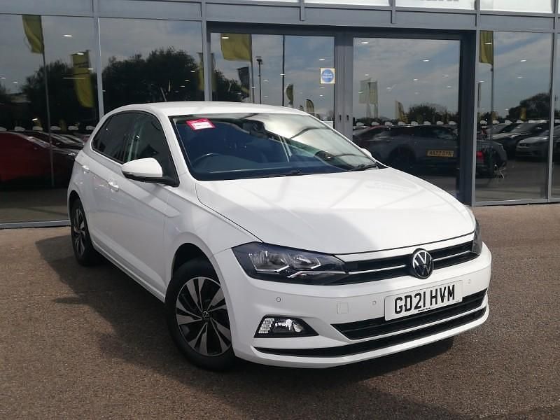 White Used 2021 VW Polo Match Hatchback | £14,498 (Fair price) - Image 1/4