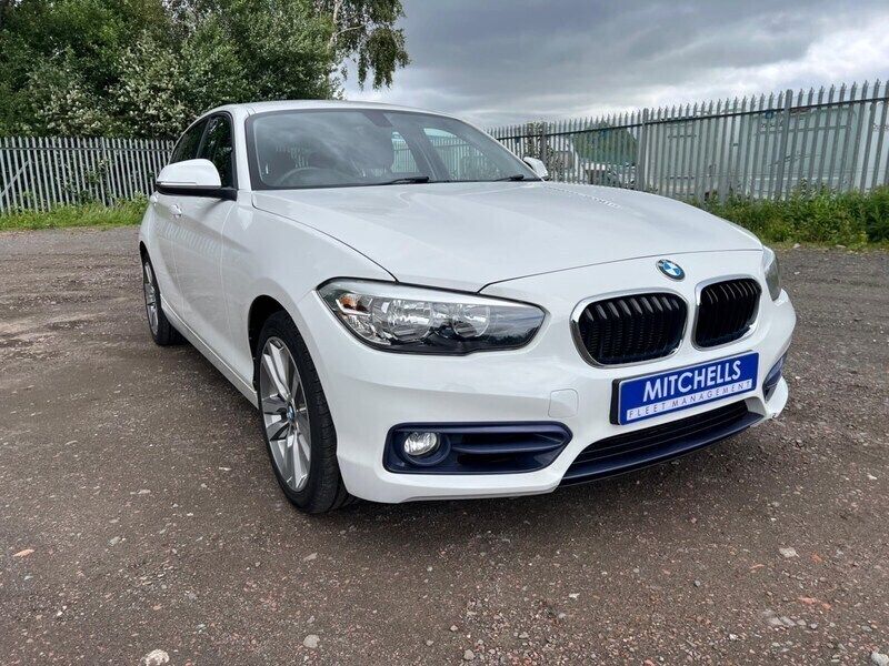 White Used 2018 BMW 118 Sport Line Hatchback | £10,995 (Super price) - Image 1/4