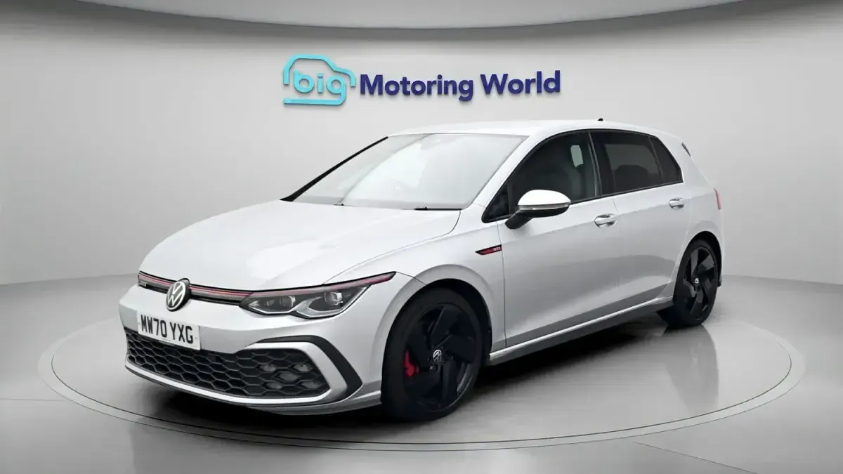 Used VW Golf VII GTI 245 HP (180 kW) 2021 Silver Hatchback
