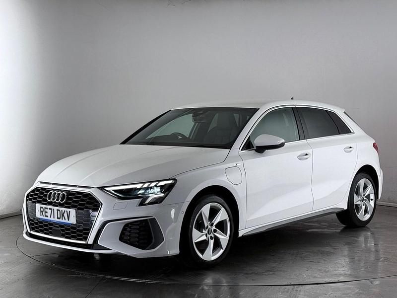 Used Audi A3 Sportback e-tron S-Line 2021 White Hatchback