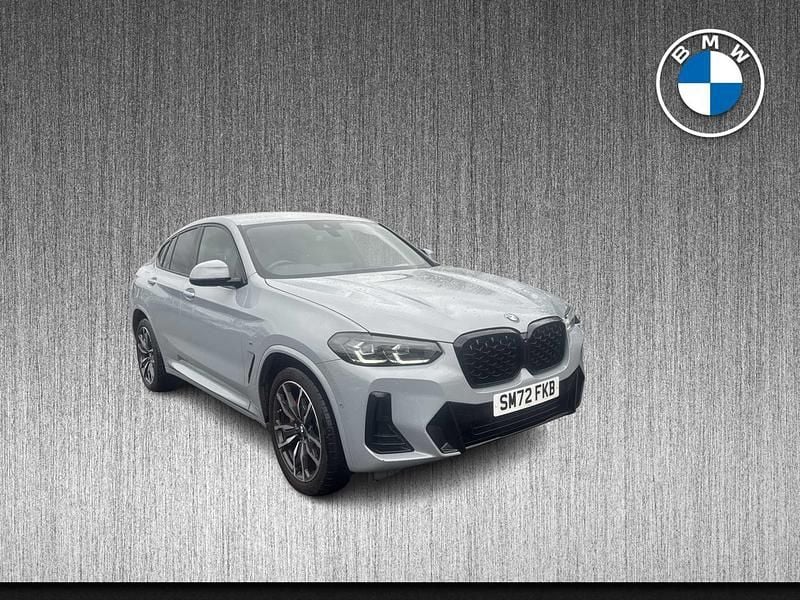 Grey Used 2023 BMW X4 M Sport SUV | £34,199 (Fair price) - Image 1/4