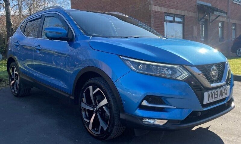 Blue Used 2019 Nissan Qashqai Tekna SUV | £14,200 (A bit pricey) - Image 1/1
