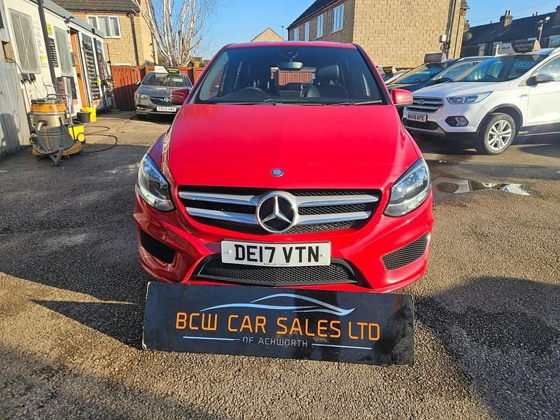Used Mercedes B180 AMG line 109 HP (80 kW) 2017 Red MPV
