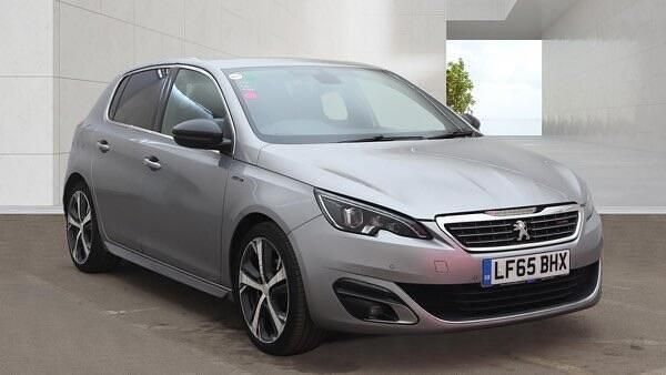 Begagnad Peugeot 308 GT-line 2015 Grå Halvkombi