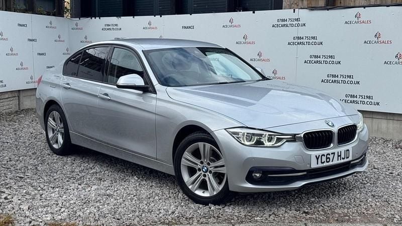 Silver Used 2017 BMW 318 Sport Line Sedan | £11,695 (Super price) - Image 1/4