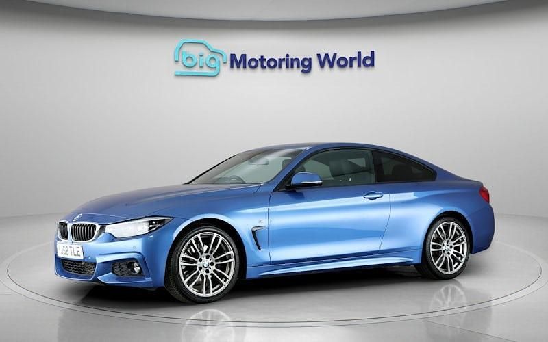 Used BMW 430 M Sport 258 HP (189 kW) 2019 Blue Coupe