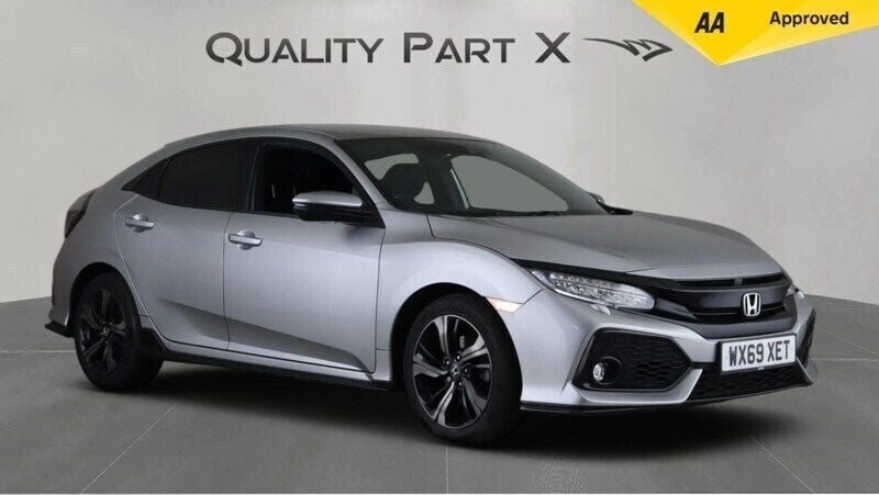 Silver Used 2019 Honda Civic Sport Hatchback | £14,980 (Good price) - Image 1/4