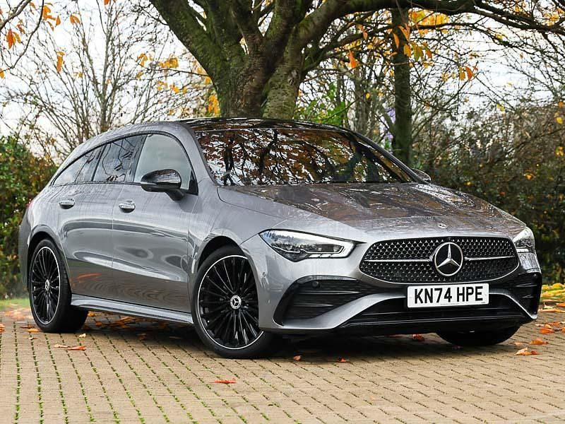 Grey Used 2024 Mercedes CLA220 AMG Line Premium Plus Sedan | £32,498 (Fair price) - Image 1/4