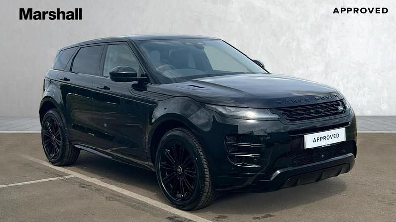 Used Land Rover Range Rover evoque 204 HP (150 kW) 2025 Santorini black SUV