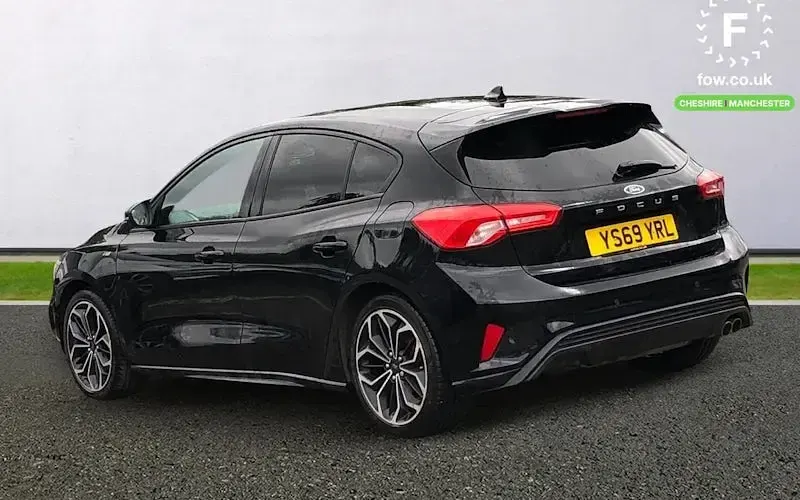 Used Ford Focus ST-Line X 125 HP (91 kW) 2019 Black Hatchback
