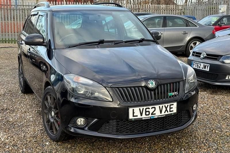 Black Used 2012 Skoda Fabia vRS Estate | £5,199 (A bit pricey) - Image 1/1