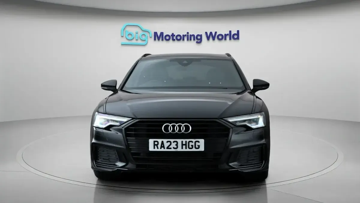 Used Audi A6 Black Edition 204 HP (150 kW) 2023 Black Estate