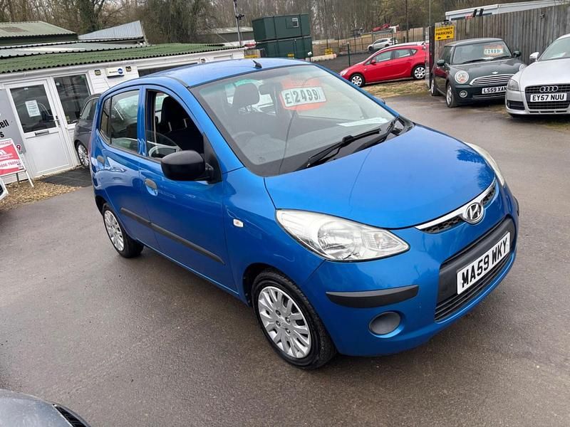 Used Hyundai i10 Classic 2009 Blue Hatchback