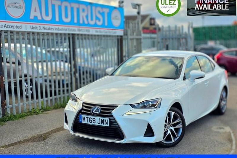 White Used 2018 Lexus IS300h Executive Line Sedan | £11,995 (Fair price) - Image 1/1