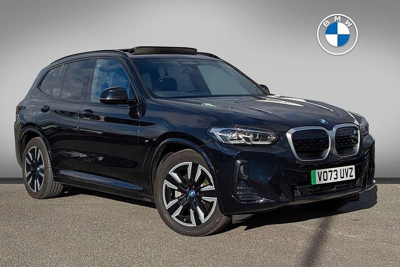 Black Used 2023 BMW iX3 M Sport SUV | £34,682 (Fair price) - Image 1/4