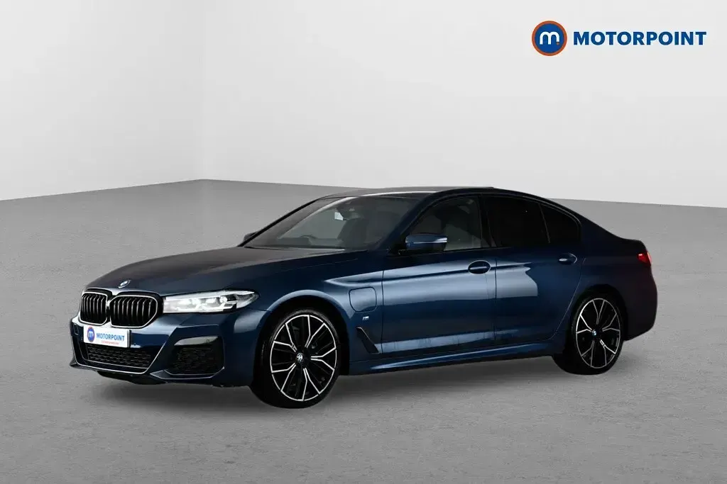 Used BMW 530e M Sport 2021 Blue Sedan