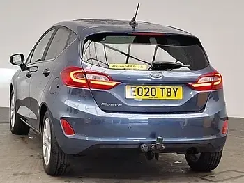 Used Ford Fiesta Titanium 85 HP (62 kW) 2020 Blue Hatchback