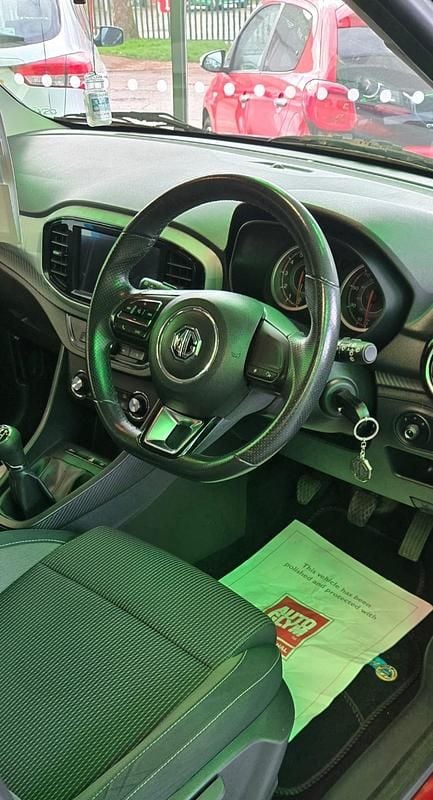 Used MG MG3 Excite 106 HP (77 kW) 2020 Red Hatchback