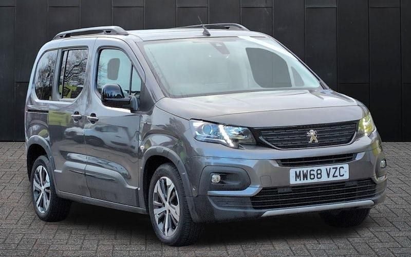 Grey Used 2019 Peugeot Rifter GT-line MPV | £14,491 (Fair price) - Image 1/3