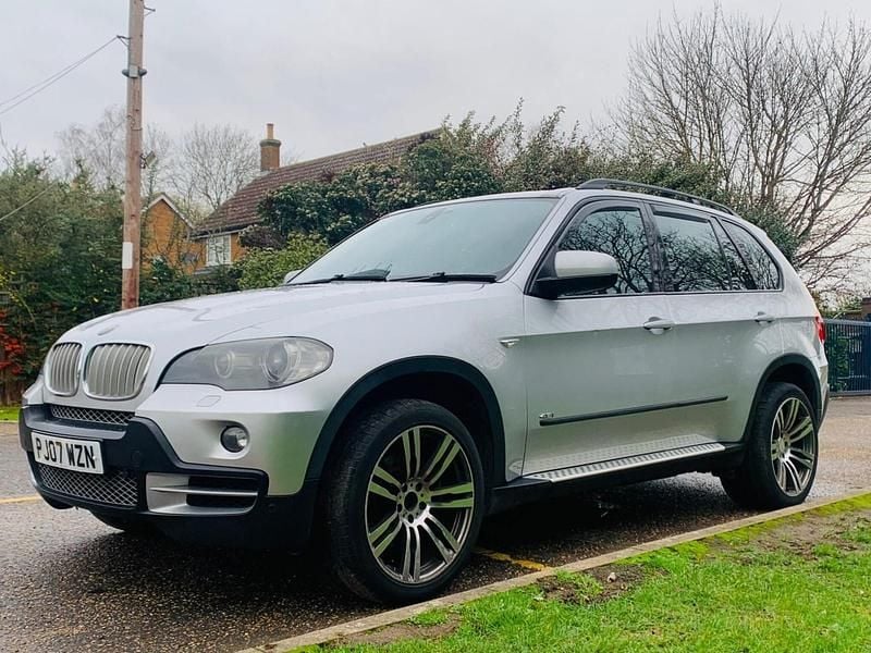 Used BMW X5 355 HP (261 kW) 2007 Silver SUV