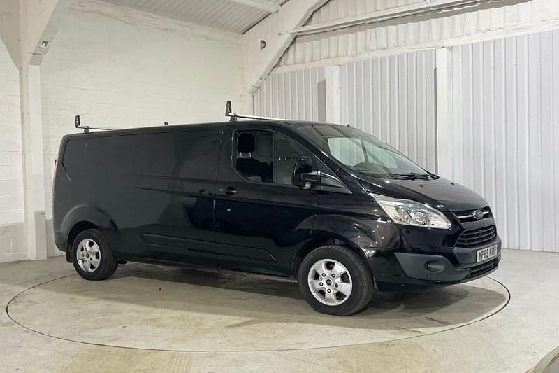 Used Ford Transit Custom Limited 125 HP (91 kW) 2015 Black Van
