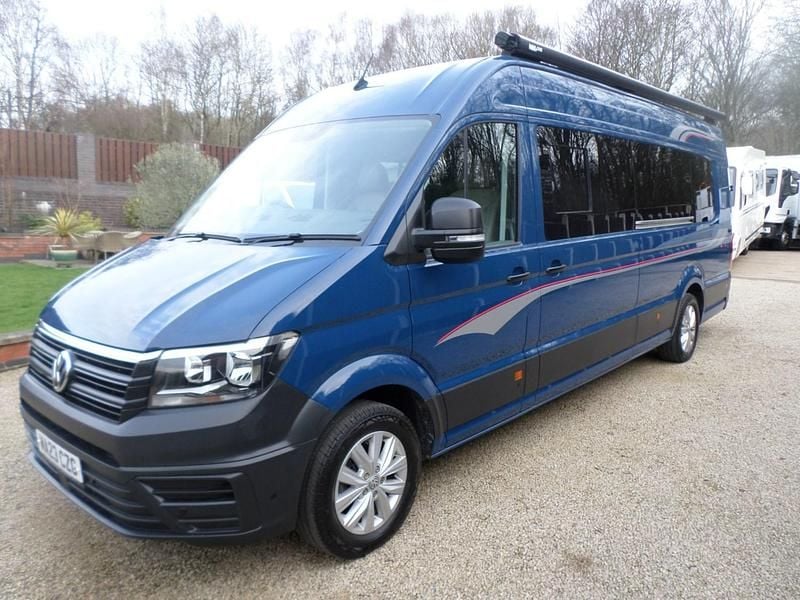Used VW Crafter Trendline 140 HP (102 kW) 2023 Blue Van