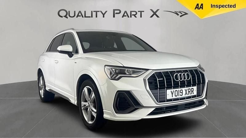 White Used 2019 Audi Q3 S-Line SUV | £15,650 (Good price) - Image 1/4