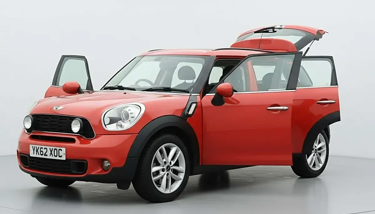 Used Mini Cooper SD Countryman 143 HP (105 kW) 2012 Red SUV