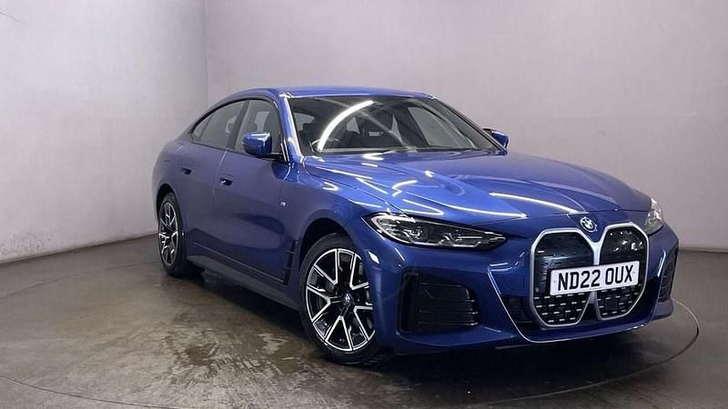 Blue Used 2022 BMW i4 M Sport Sedan | £24,499 (Fair price) - Image 1/4