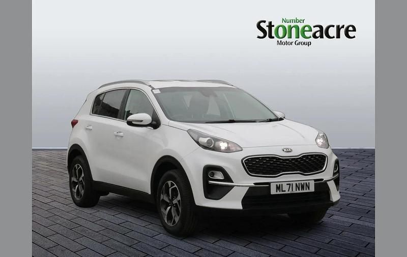 Used Kia Sportage 129 HP (94 kW) 2021 White SUV