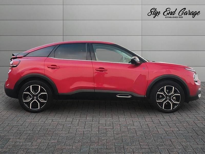 Red Used 2023 Citroën e-C4 Shine Hatchback | £14,495 (Fair price) - Image 1/4