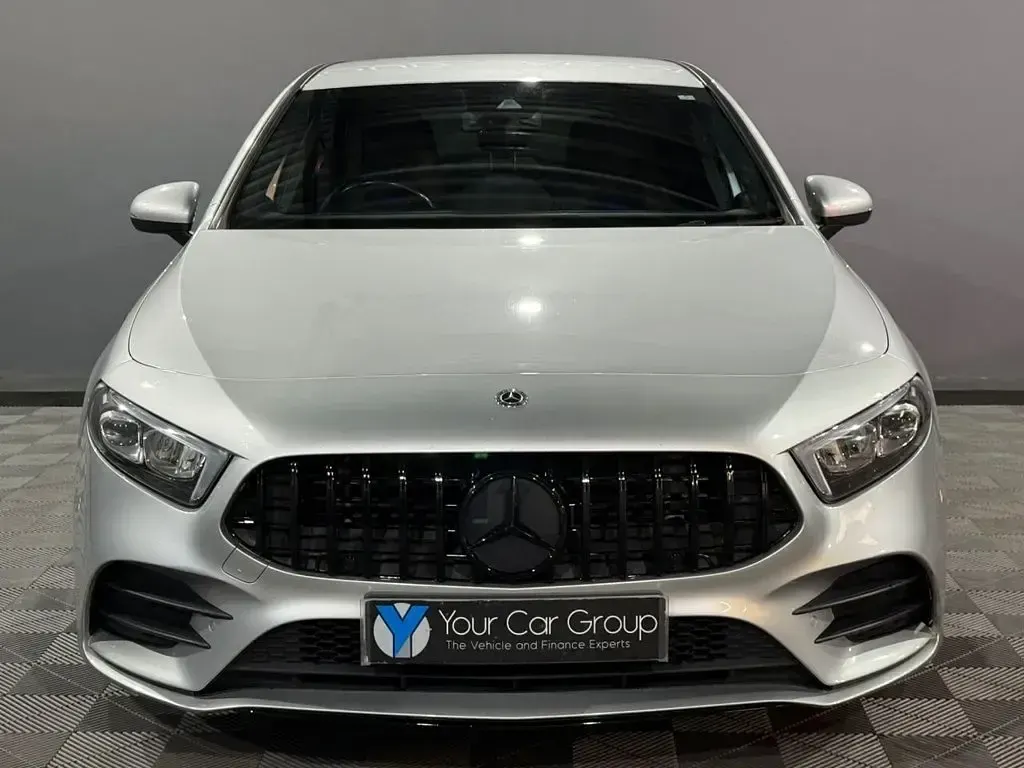 Used Mercedes A200 AMG Line Premium 147 HP (108 kW) 2019 Silver Hatchback