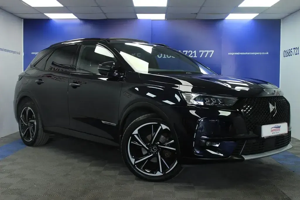 Used DS Automobiles DS7 Crossback 225 HP (165 kW) 2021 Blue SUV