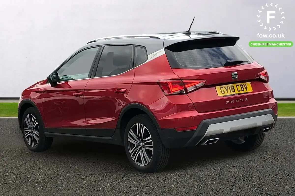 Used Seat Arona XCELLENCE 116 HP (85 kW) 2018 Red SUV