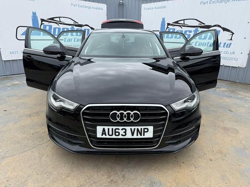 Used Audi A6 S-Line 2013 Black Sedan