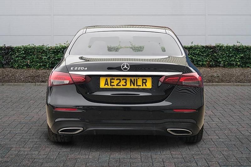 Used Mercedes E200 AMG line 200 HP (147 kW) 2023 Black Sedan
