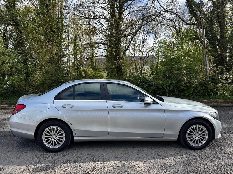 Begagnad Mercedes C200 SE 2015 Silver Sedan