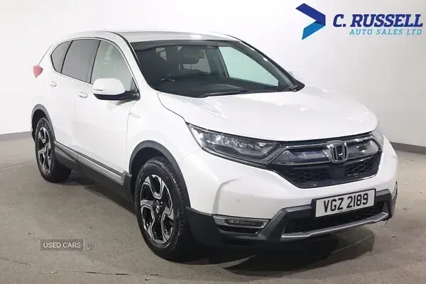Used Honda CR-V Hybrid 184 HP (135 kW) 2021 White SUV