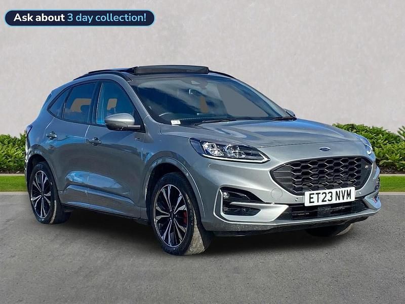 Silver Used 2023 Ford Kuga ST-Line X SUV | £19,349 (Fair price) - Image 1/4