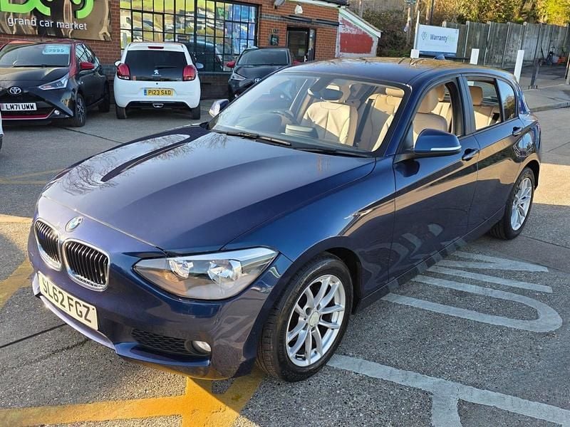 Used BMW 116 Impressive 2012 Blue Hatchback