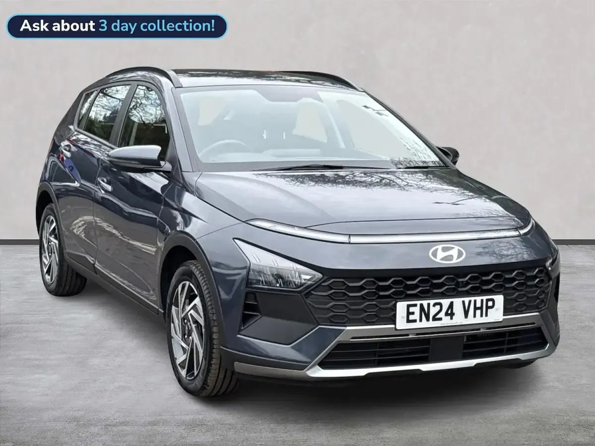Usado Hyundai Bayon Advanced 100 HP (73 kW) 2024 Cinzento SUV